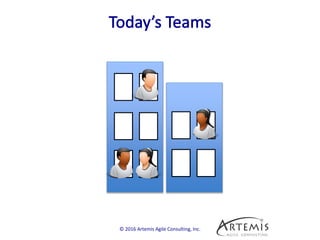 © 2016 Artemis Agile Consulting, Inc.
 