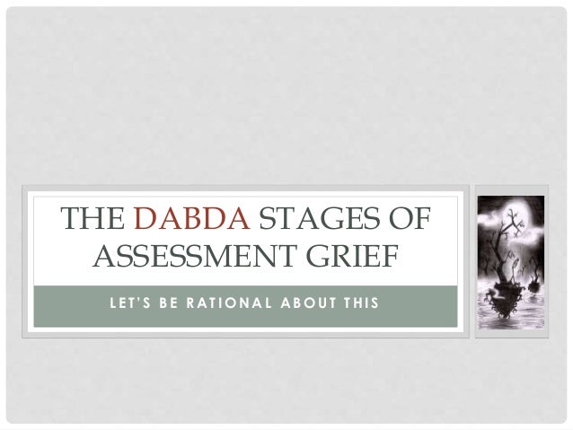 The DABDA Stages of Assessment Grief