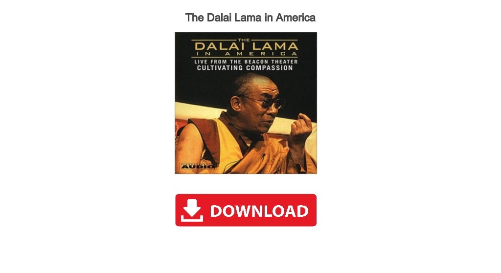 Motivational Audio Books Free Download The Dalai Lama in