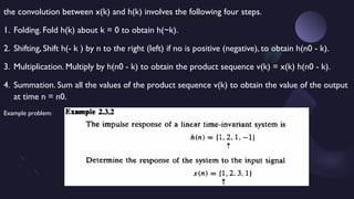 The Dance of Signals.pptx convolution in DSP | PPTX