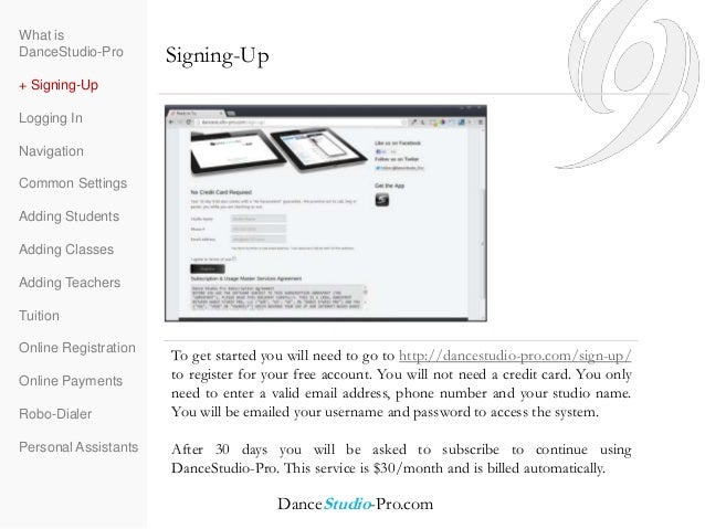 the dance studio pro software getting started guide dance studio pro