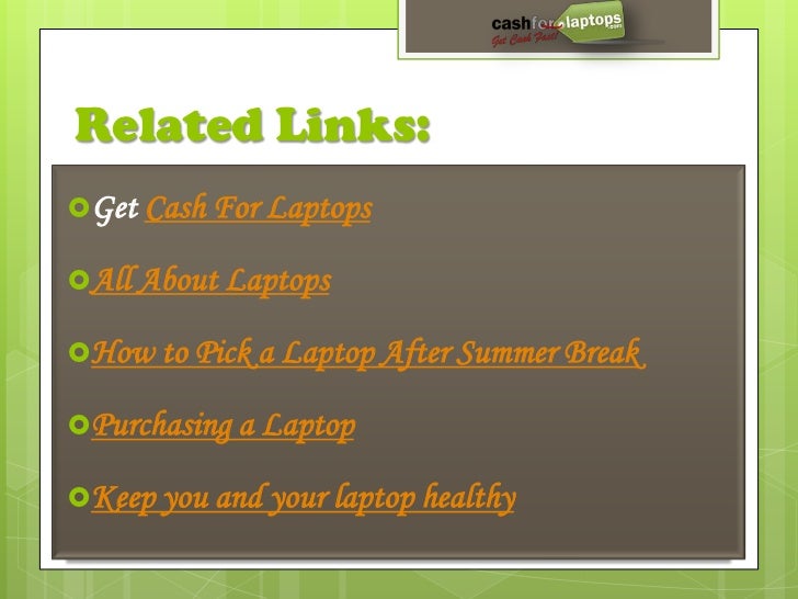 Old laptops can be Dangerous