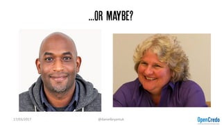 ...Or maybe?
17/03/2017 @danielbryantuk
 