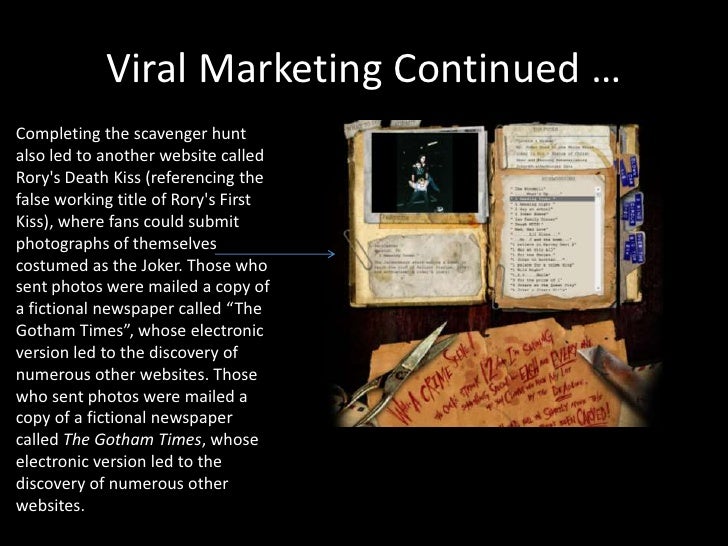 The Dark Knight - Marketing Campaign