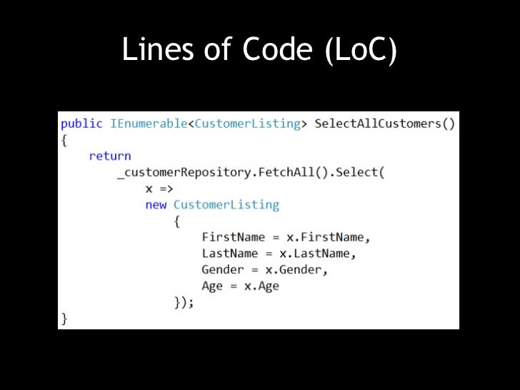 The Dark Side of Code Metrics