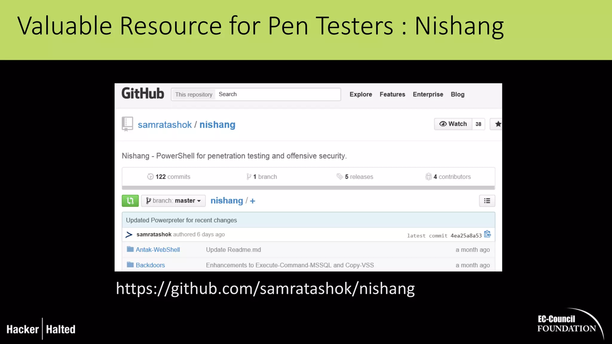 Valuable Resource for Pen Testers : Nishang
https://github.com/samratashok/nishang
 