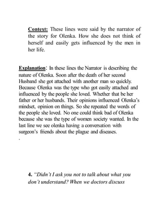 Anton Chekhov as writer and The Darling Text Analysis | DOCX