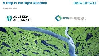 © Copyright 2016 DATACONSULT All rights reserved. No part of this presentation in all its property may be used or reproduced in any form without a written permission 28
A Step In the Right Direction
Interoperability efforts
 