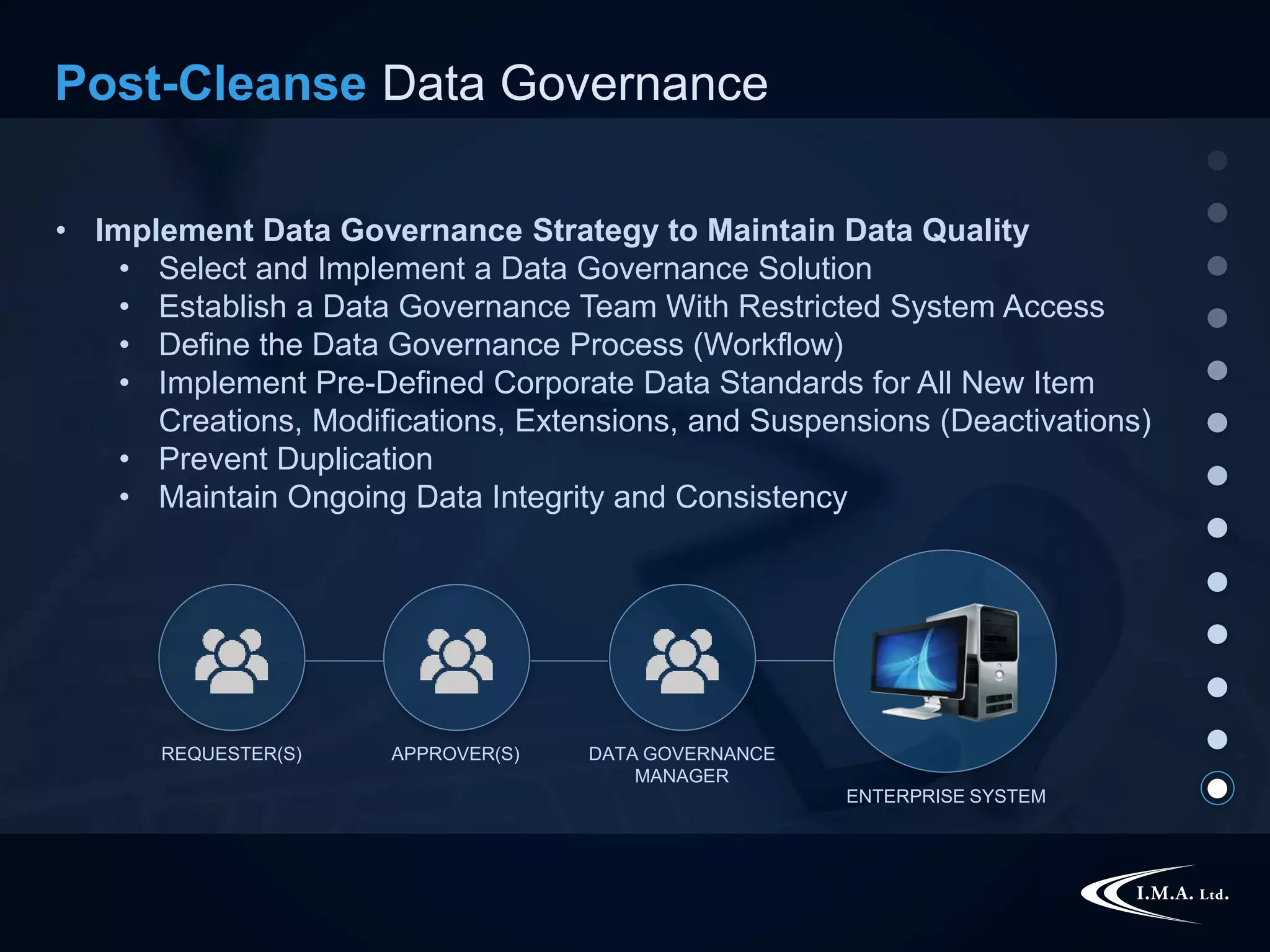 The Data Cleansing Process - A Roadmap to Material Master Data Quality ...