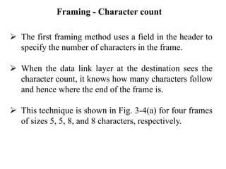 Lecture Notes Unit III The DataLink Layer | PDF