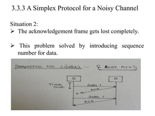 Lecture Notes Unit III The DataLink Layer | PDF
