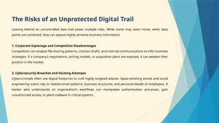 Data Trail Your Data Trail Could Be a Hidden Risk - VDR | PPTX