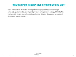 The da Vinci Re-Code: Mapping Design Thinking attributes onto da ...