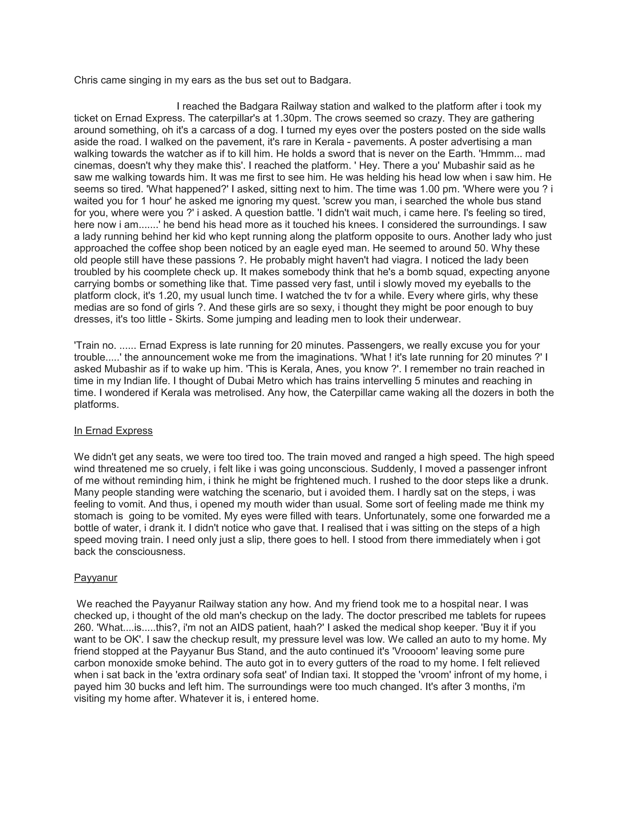 The day i felt my life ruined | DOCX