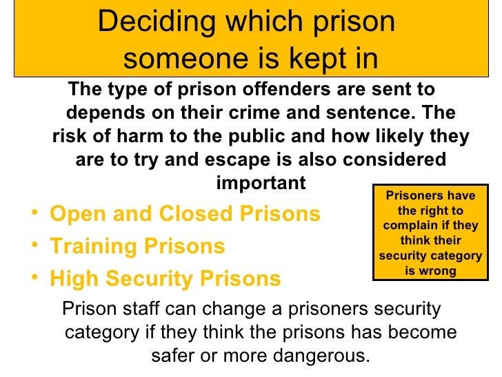 The day in the life of a prisoner