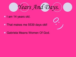 The Day I Was Born | PPT