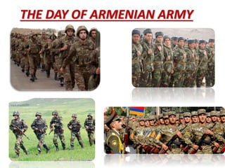 THE DAY OF ARMENIAN ARMY
 