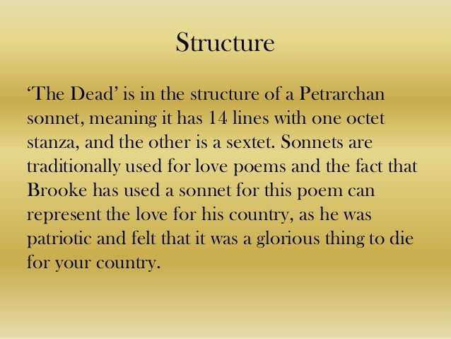 The Dead By Rupert Brooke
