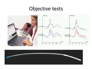 Objective tests