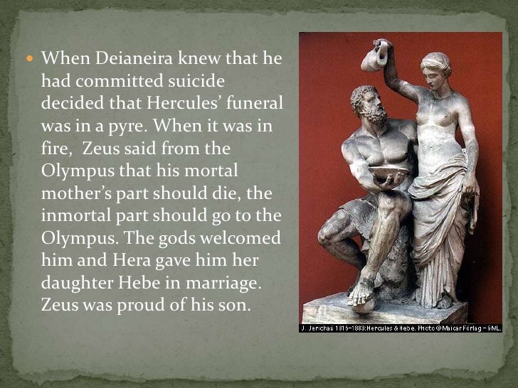 The Death Of Hercules