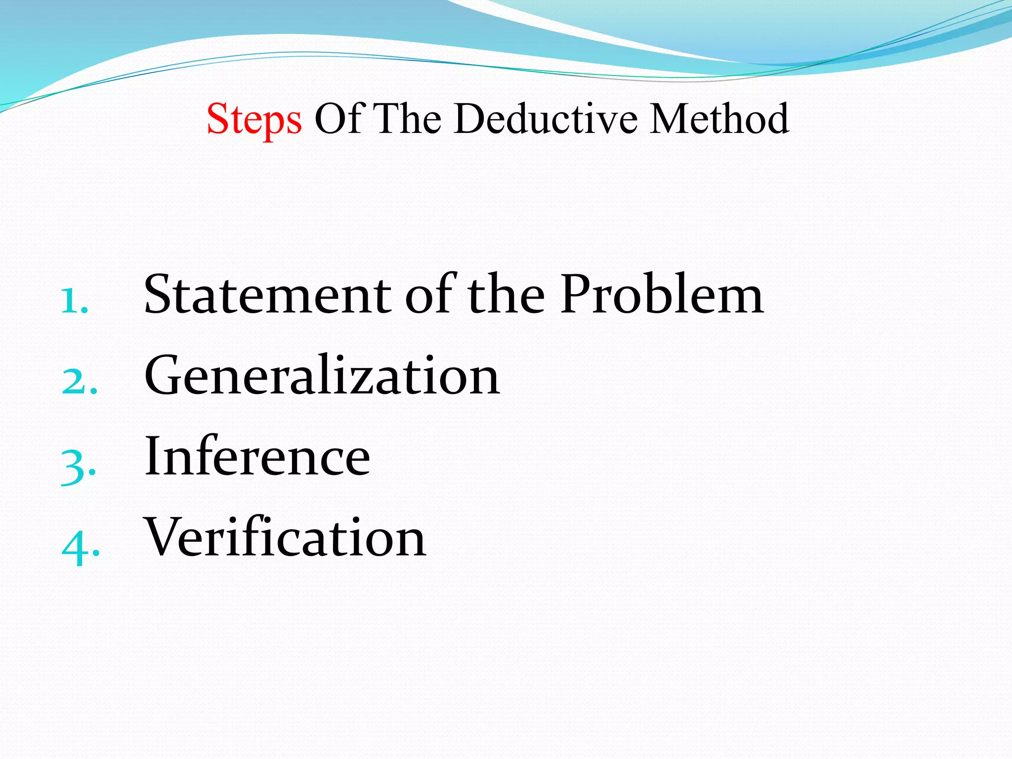 The deductive, inductive and recitation method of teaching | PPTX