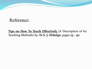 The deductive, inductive and recitation method of teaching | PPTX ...