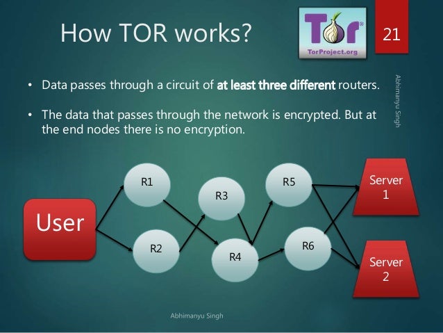 visualize the tor network