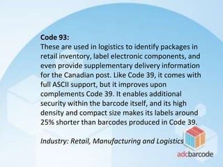 The Definitive Guide to Barcoding