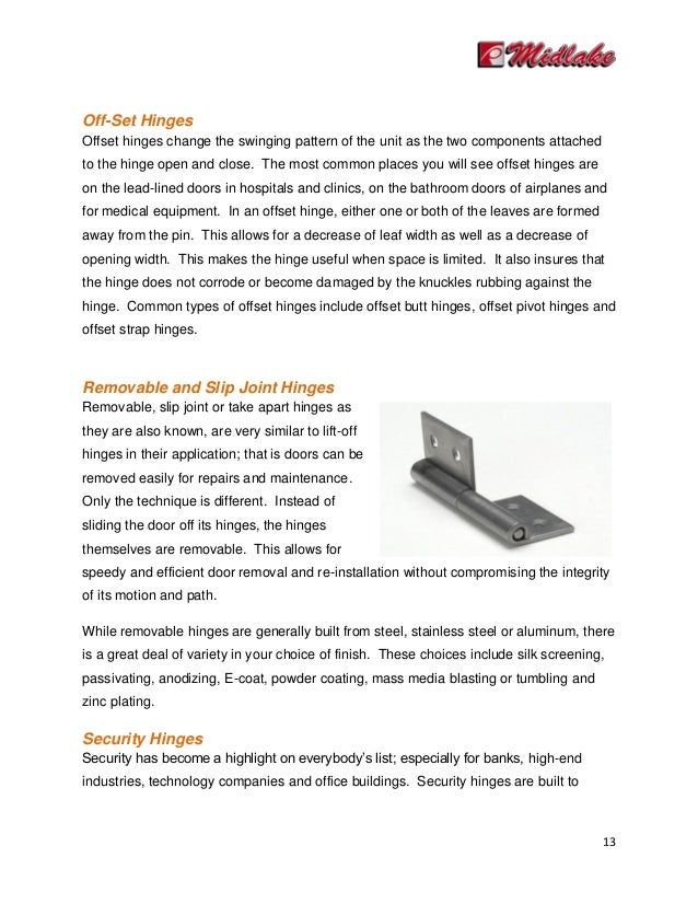 The definitive guide to custom hinge manufacturing