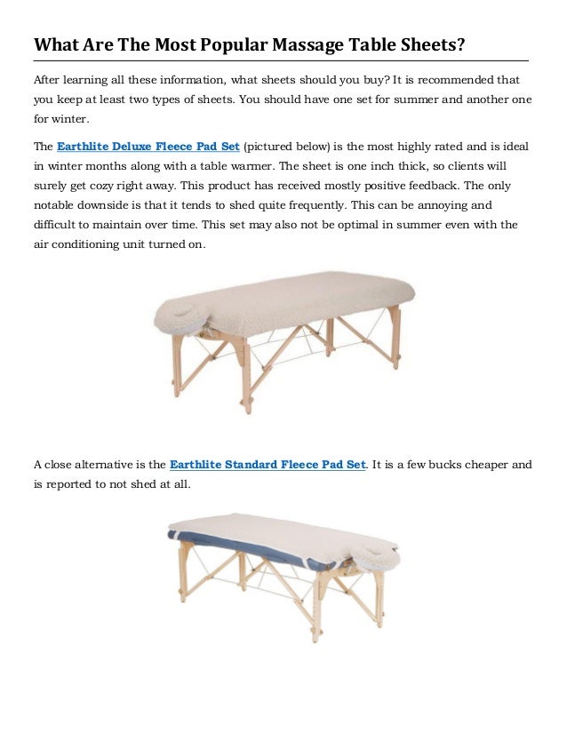The Definitive Guide To Massage Table Sheets