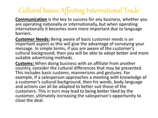 Cultural dimension & Business environment of USA