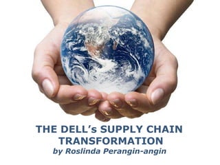 Powerpoint Templates THE DELL’s SUPPLY CHAIN  TRANSFORMATION by Roslinda Perangin-angin  