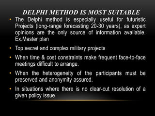The delphi method final ppt | PPTX