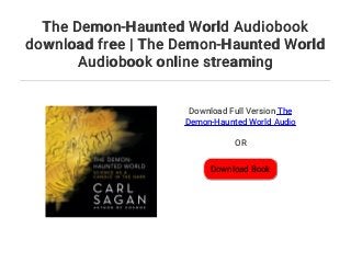 the demon haunted world goodreads