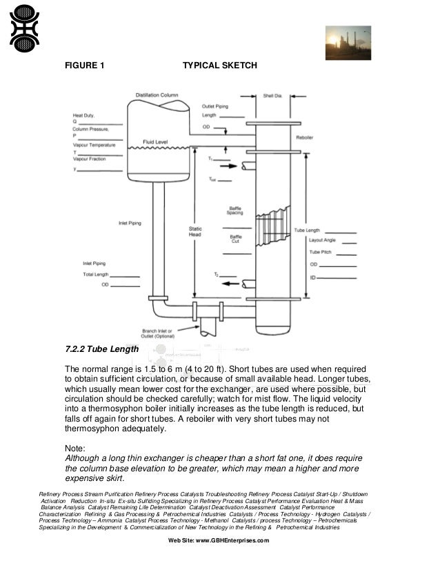 The Design and Layout of Vertical Thermosyphon Reboilers