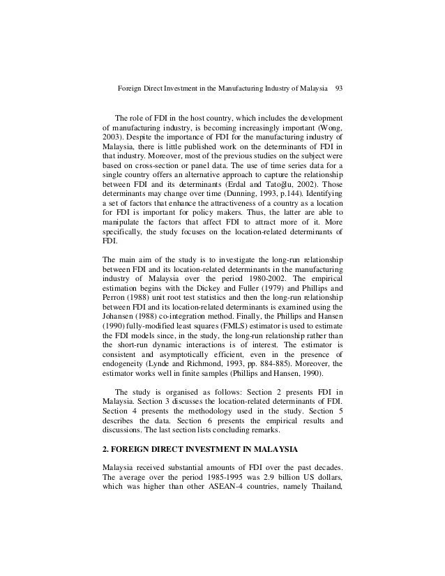 determinants of fdi inflows in malaysian manufacturing 12 determinants of inward fdi how attractive is the uk for future manufacturing foreign direct investment 8 attracting foreign fdi inflows. determinants of fdi inflows in malaysian manufacturing 12 determinants of inward fdi how attractive is the uk for future manufacturing foreign direct investment 8 attracting foreign fdi inflows.