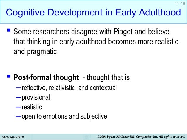 Adult Cognitive Development 22