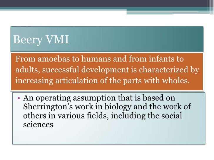 Beery VMI