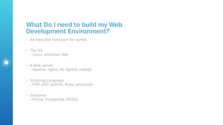 The development environment | PDF