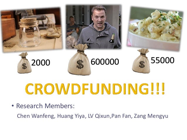 The future of crowdfunding