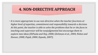 The development of education beliefs, teaching and supervision | PPTX