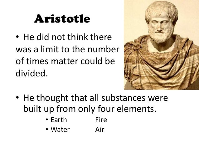 aristotle atomic theory aristotle atomic theory