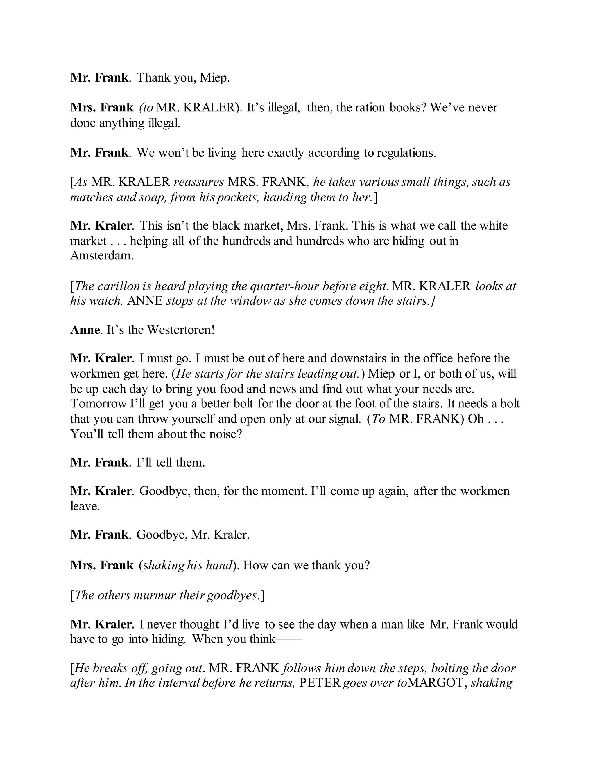 The diary of anne frank act i scenes 1 2 | DOCX