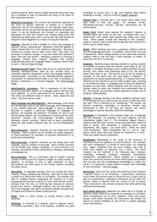 The Dictionary Of Language Learning Vocabulary Docx The Dictionary Of Language Learning Vocabulary Docx