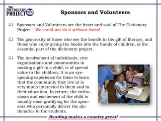The Dictionary Project - Introduction | PPTX