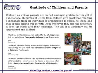 The Dictionary Project - Introduction | PPTX