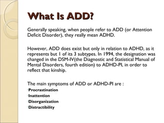 Distractibility or ADHD? How to Tell the Difference