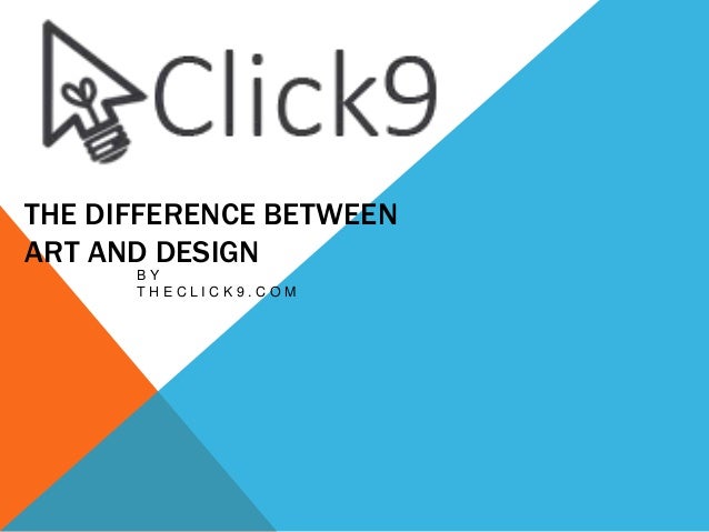 The Difference Between Art And Design 
