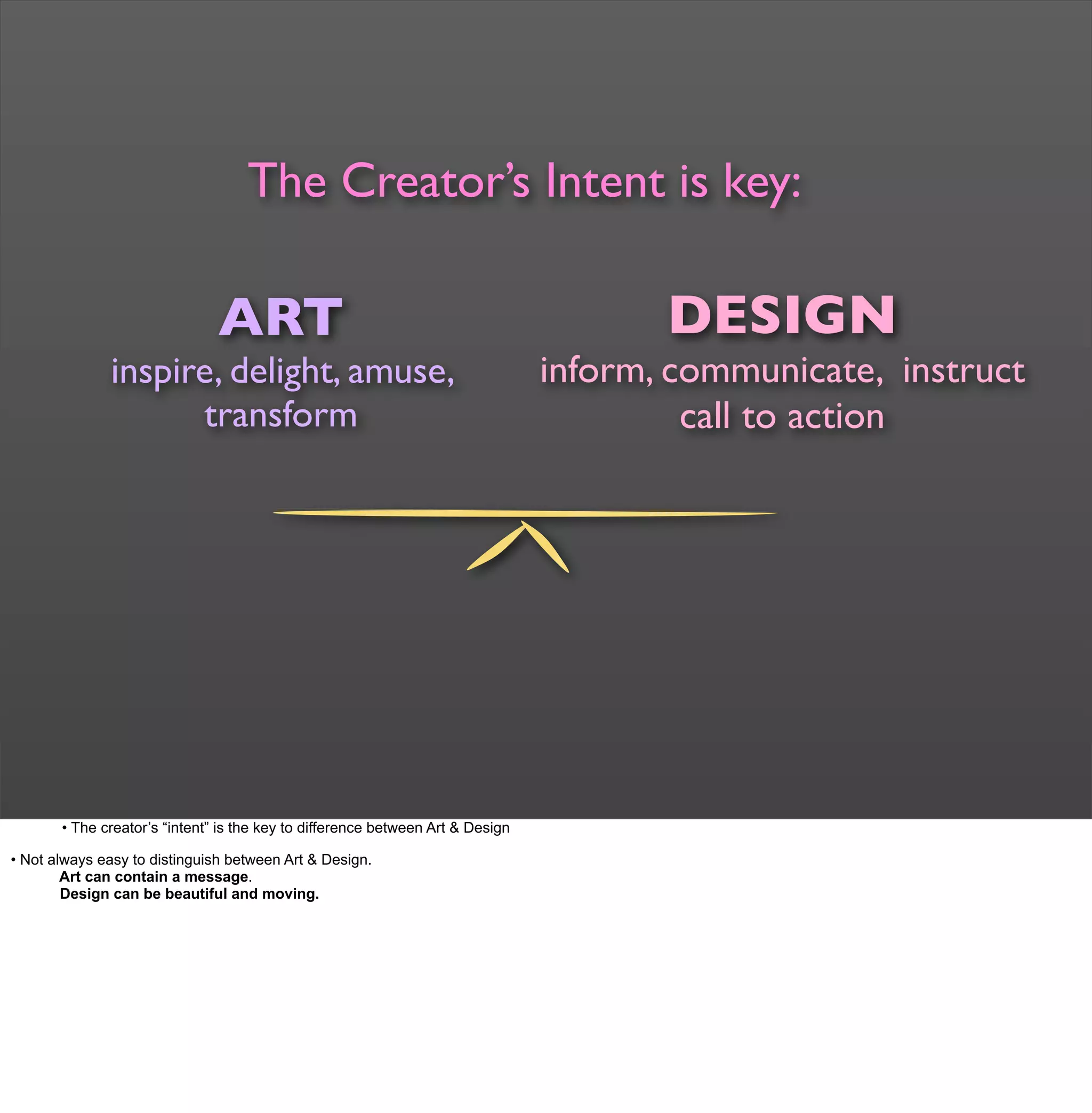 The difference between art & design | PDF