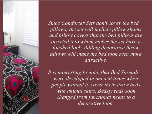 The Difference Between Bedspreads And Comforter Sets